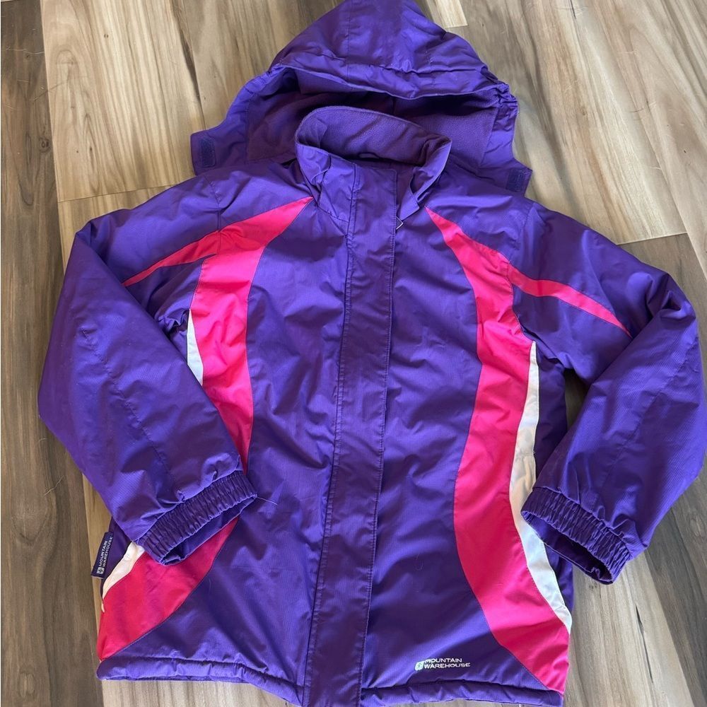 Girls Mountain Warehouse Snow Jacket Coat L